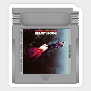 Breakthrough Game Cartridge Sticker